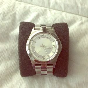 Barely used silver MARC BY MARC JACOBS watch